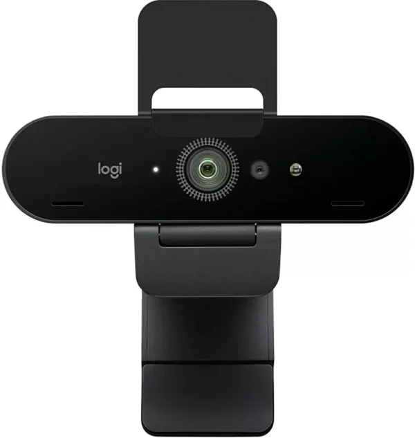 Logitech Brio 4K / Stream Ultra HD Video Calling, Optical Zoom Webcam  (Black)